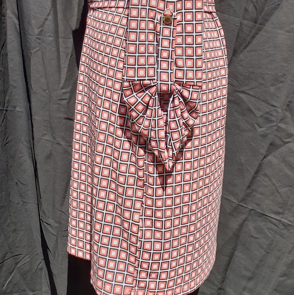 Lucky Brand Boho Printed Midi Dress Sz. M - Picture 3 of 6